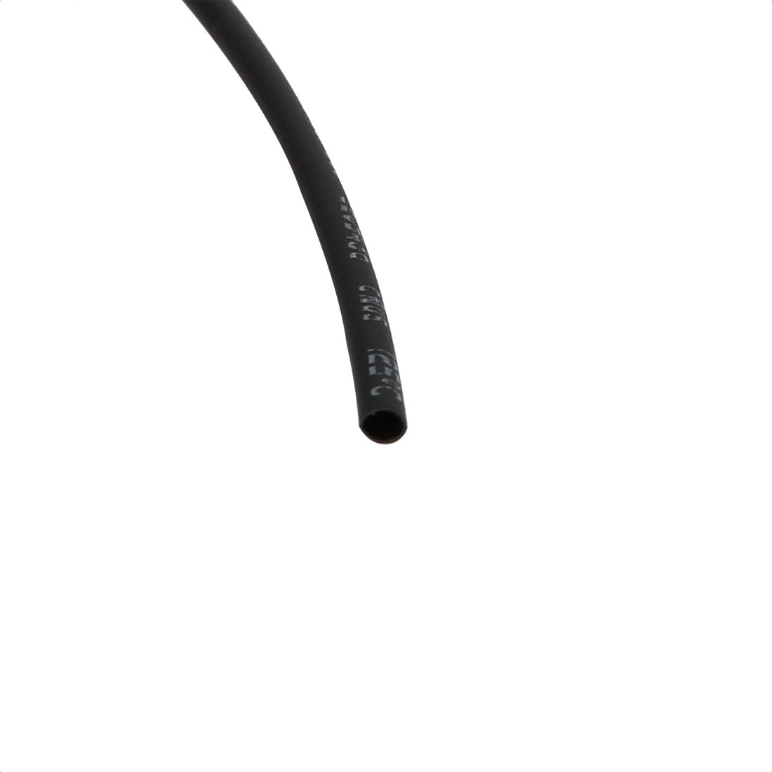 Harfington 15M Length 1mm Inner Dia Polyolefin Insulated Heat Shrink Tube Wire Wrap Black