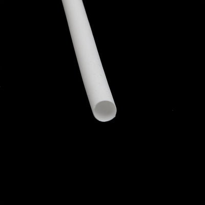 Harfington 15M Length 3mm Inner Dia Polyolefin Insulated Heat Shrink Tube Wire Wrap White