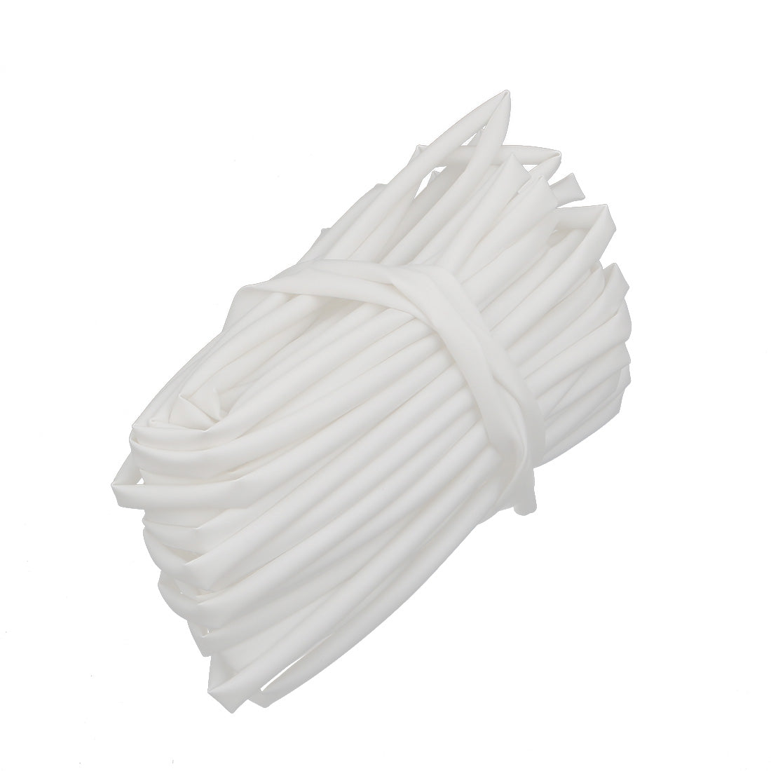 Harfington 15M Length 4mm Inner Dia Polyolefin Insulated Heat Shrink Tube Wire Wrap White