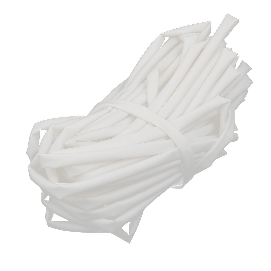 Harfington 15M Length 5mm Inner Dia Polyolefin Insulated Heat Shrink Tube Wire Wrap White