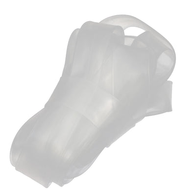 Harfington 16.4Ft Length 16mm Inner Dia Insulated Heat Shrink Tube Sleeve Wire Wrap Clear