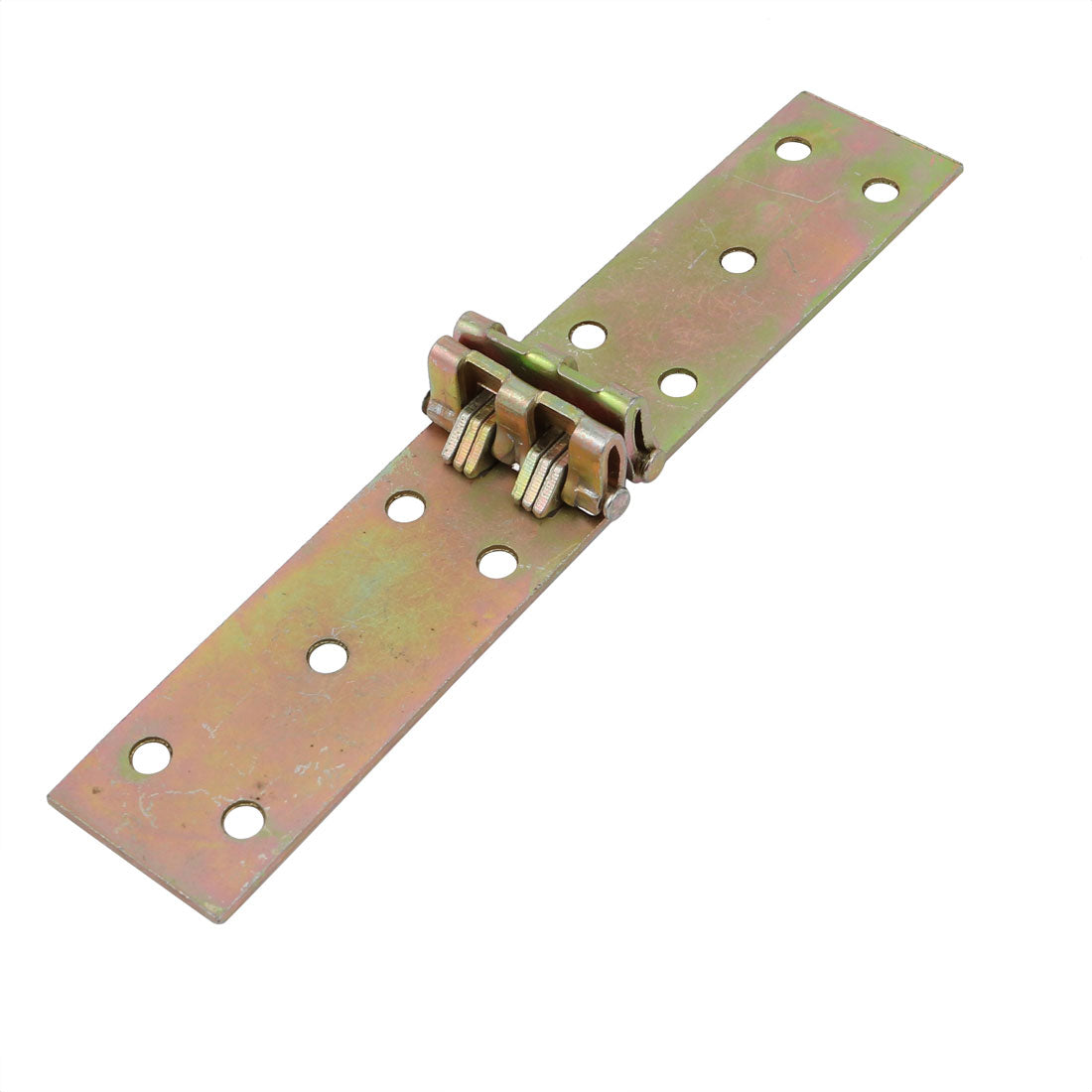 Harfington 170mm Length Screw Fixed Folding Hidden Invisible Hinge Bronze Tone