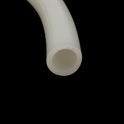 Harfington 13mm x 18mm High Temp Resistant Silicone Rubber Tube Hose Pipe Milky 1Meter Long