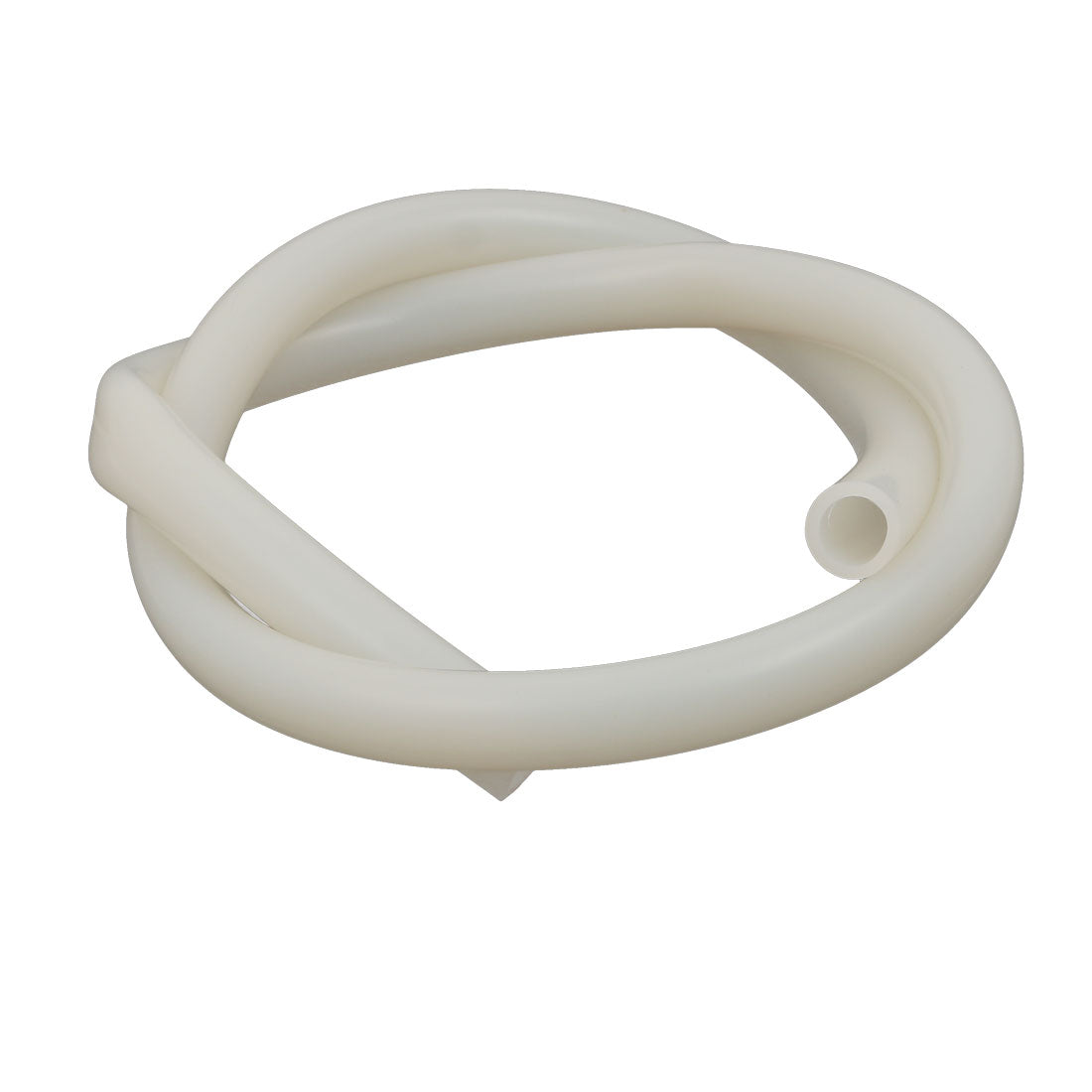 Harfington 13mm x 18mm High Temp Resistant Silicone Rubber Tube Hose Pipe Milky 1Meter Long