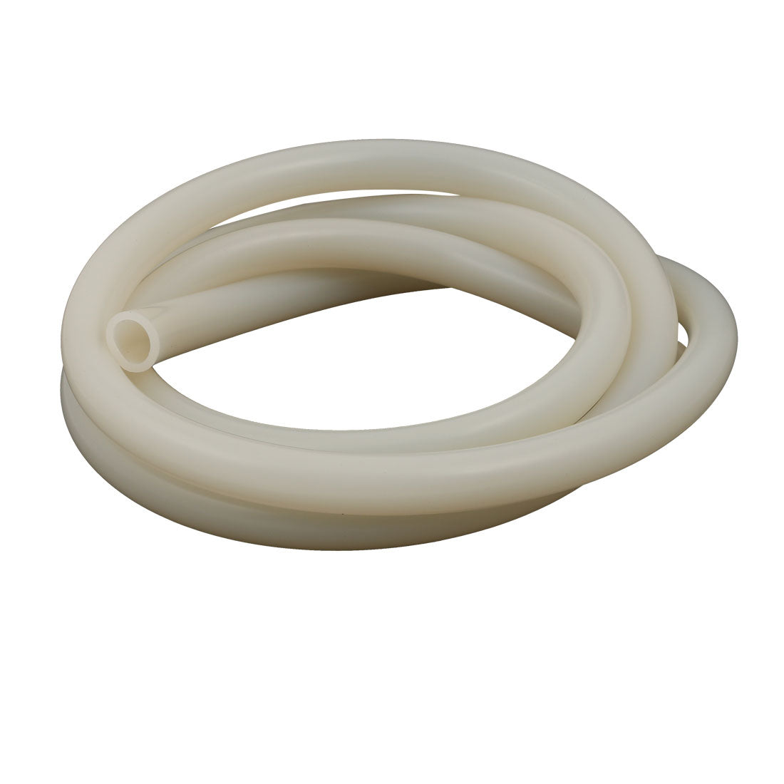 Harfington 13mm x 18mm Dia High Temp Resistant Insulation Hose Silicone Tube Milky White 2M Long