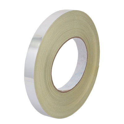 Harfington 15mm Wide 50 Meters Length Lightproof Adhensive Tape argenté Tone for LED Lamp