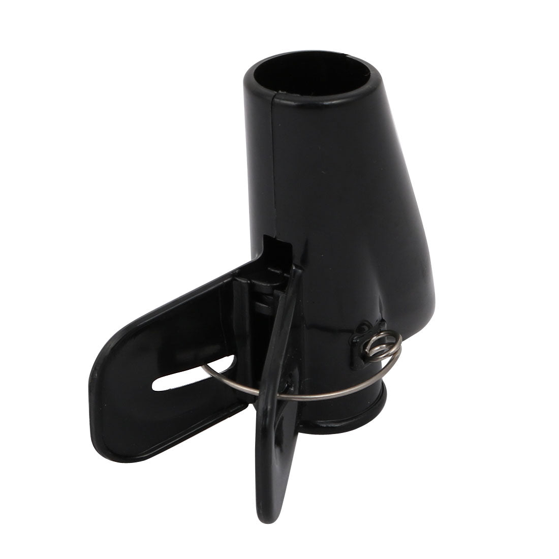 Harfington 15mm Dia Flexible Spiral Tube Cable Wire Wrap Black 10 Meters Long with Clip