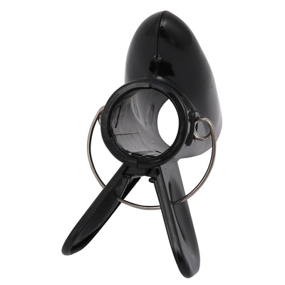 Harfington 15mm Dia Flexible Spiral Tube Cable Wire Wrap Black 10 Meters Long with Clip