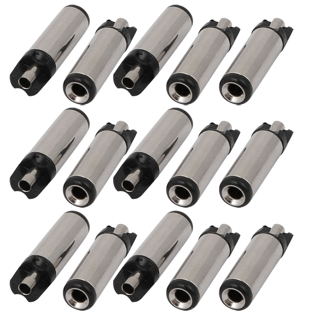 Harfington 15 Pcs 5521DR205 5.5mm x 2.1mm DC Power Adapter Jack Male Connector
