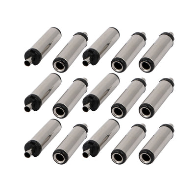 Harfington 15 Pcs 5525CR225 5.5mmx2.5mm DC Power Adapter Jack Solder Male Connector