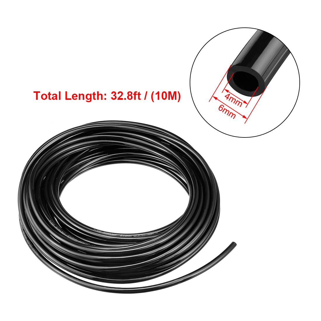 Harfington Pneumatic Hose PU Air Hose Pipe Tube