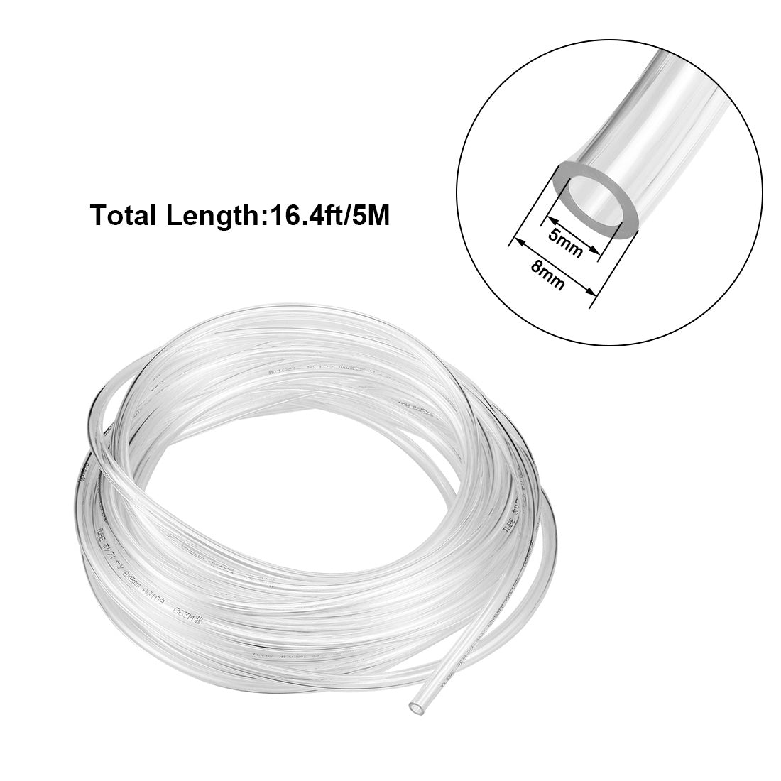 Harfington Pneumatic Hose PU Air Hose Pipe Tubing