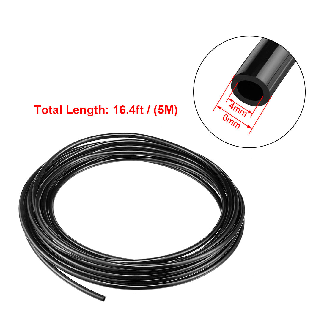 Harfington Pneumatic Hose PU Air Hose Pipe Tubing