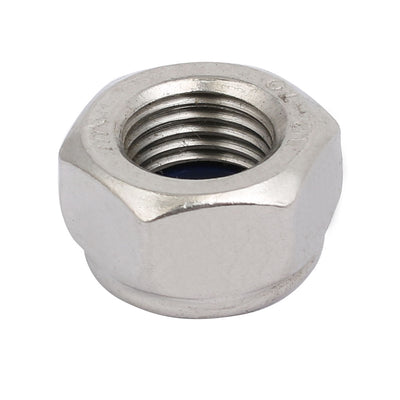 Harfington 4pcs M14 x 1.5mm Pitch Metric Fine Thread 304 Stainless Steel Hex Lock Nuts