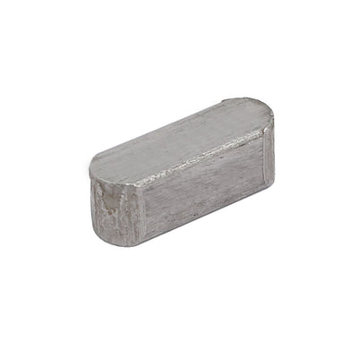 Harfington 14mmx5mmx5mm Carbon Steel Key Stock Keystock Gray 25pcs