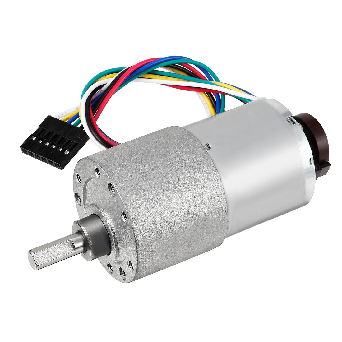 Harfington 131:1 Gearmotor with Encoder DC 12V 38RPM Encoder Gear Motor 37Dx57L mm