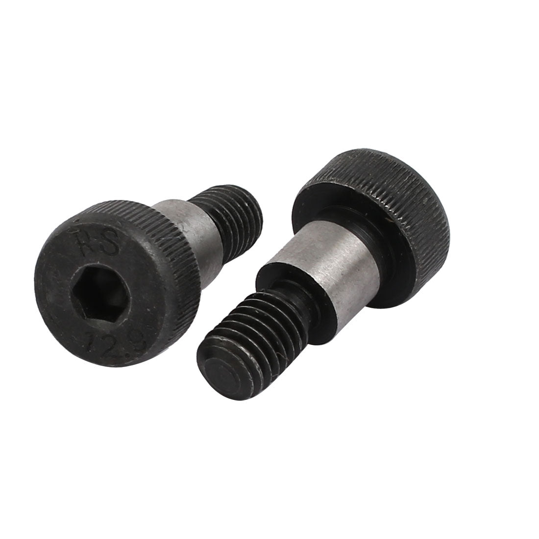 Harfington 5pcs 40Cr Steel Shoulder Bolt 10mm Shoulder Dia 10mm Shoulder Length M8x13mm Thread