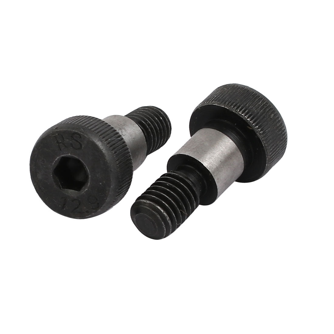 Harfington 10pcs 40Cr Steel Shoulder Bolt 10mm Shoulder Dia 10mm Shoulder Length M8x13mm Thread