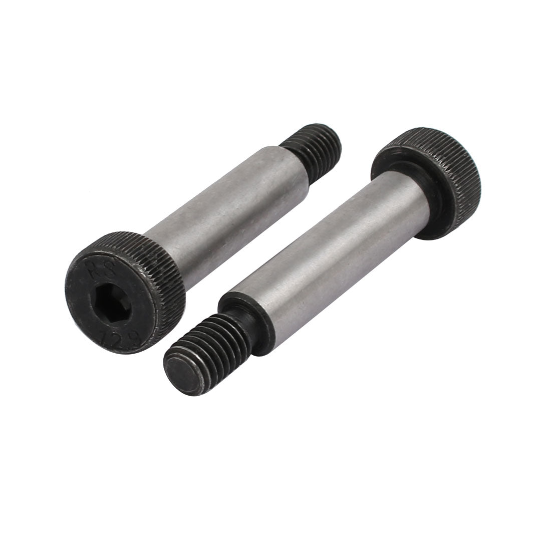 Harfington 5pcs 40Cr Steel Shoulder Bolt 10mm Shoulder Dia 40mm Shoulder Length M8x13mm Thread