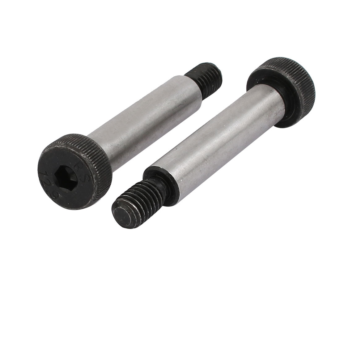 Harfington 5pcs 40Cr Steel Shoulder Bolt 10mm Shoulder Dia 45mm Shoulder Length M8x13mm Thread