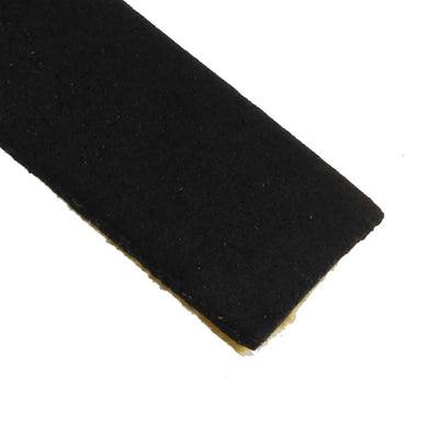 Harfington 15mm Wide 4mm Thick Single Sided Shockproof EVA Sponge Tape Black 3 Meters Long