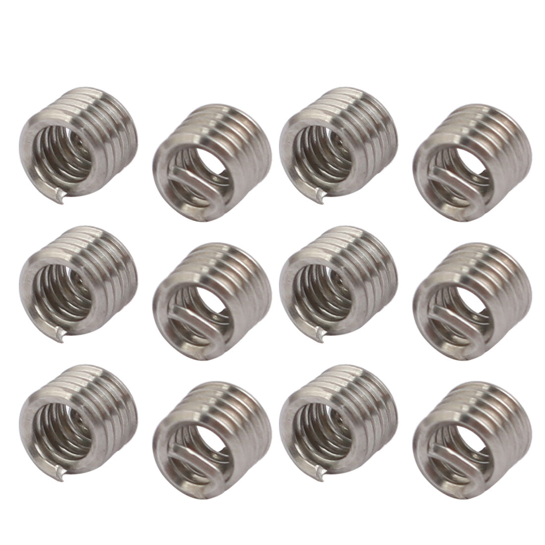 Harfington #4-40x0.168" 304 Stainless Steel Helical Coil Wire Thread Insert 12pcs