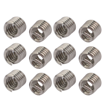 Harfington #4-40x0.168" 304 Stainless Steel Helical Coil Wire Thread Insert 12pcs