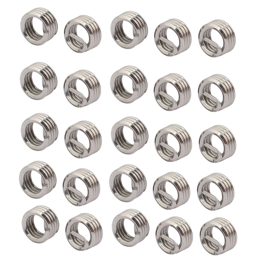 Harfington #8-32x0.164" 304 Stainless Steel Helical Coil Wire Thread Insert 25pcs