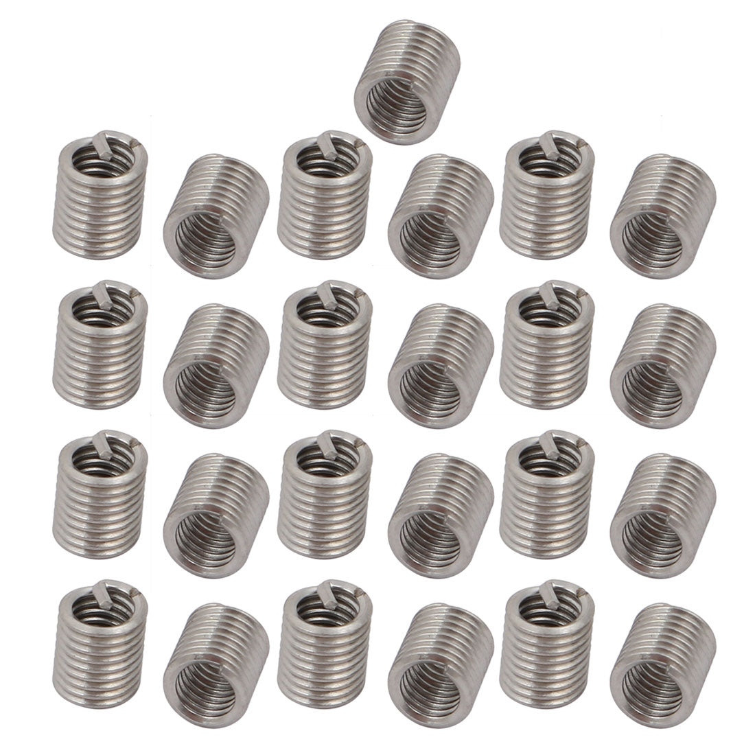 Harfington #8-32x0,328" Spiraldraht-Gewindeeinsatz aus Edelstahl 304, 25 Stück