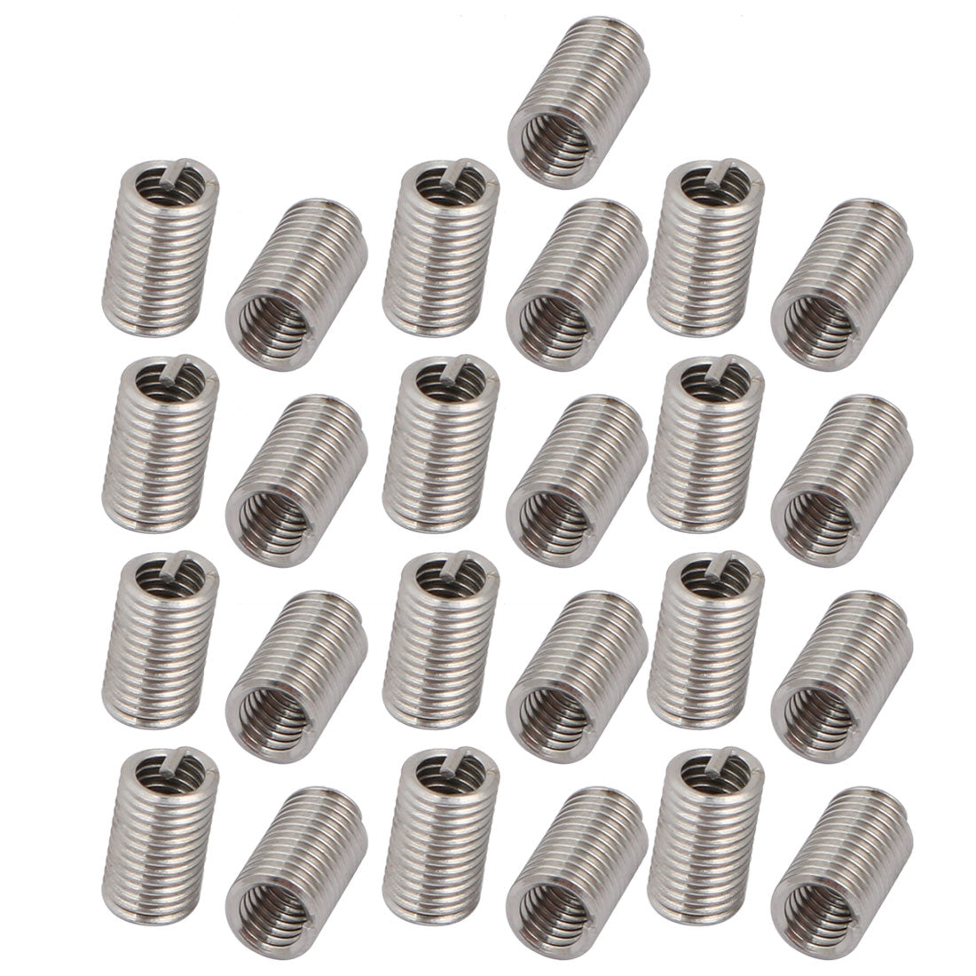 Harfington #8-32x0.492" 304 Stainless Steel Helical Coil Wire Thread Insert 25pcs