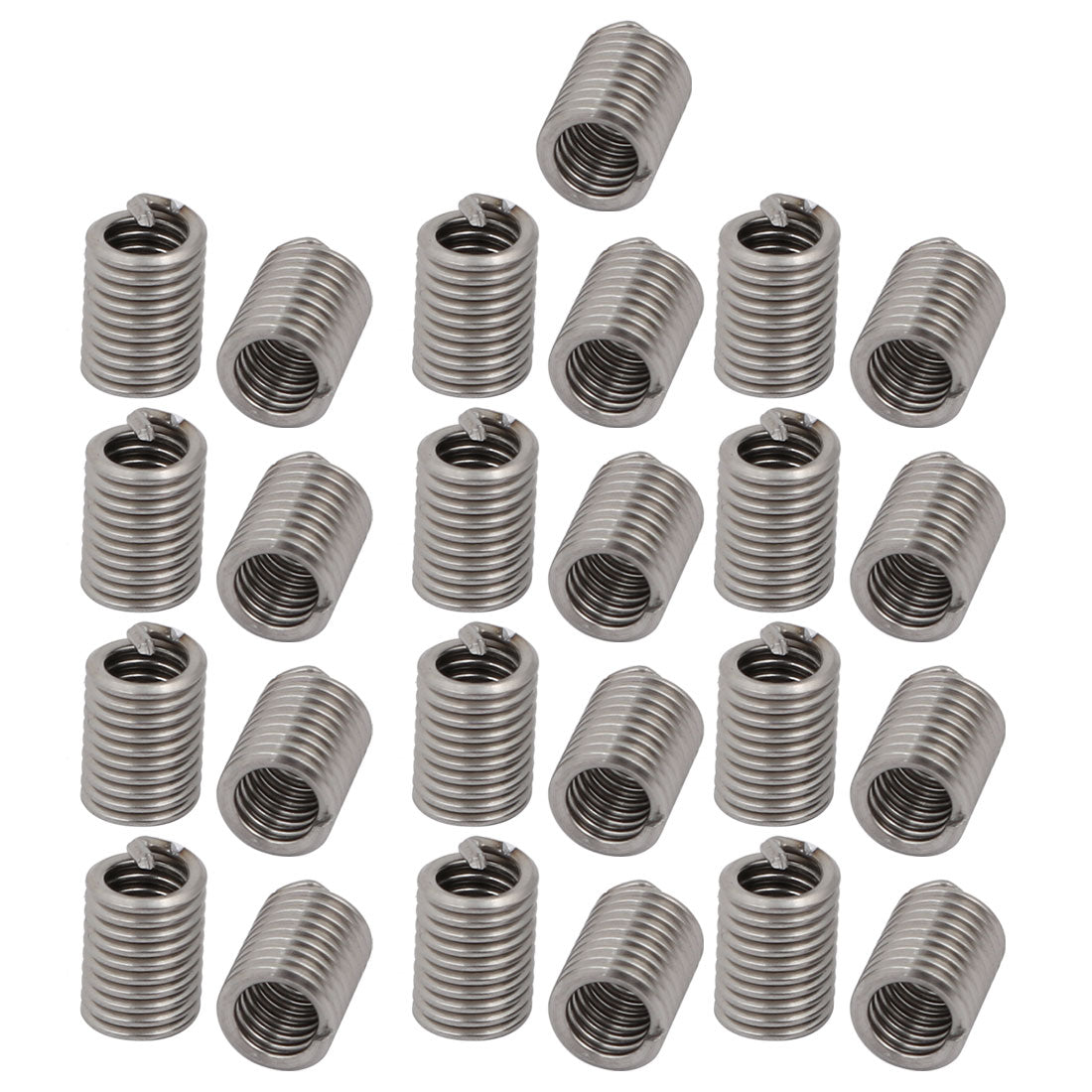Harfington #10-24x0.475" 304 Stainless Steel Helical Coil Wire Thread Insert 25pcs