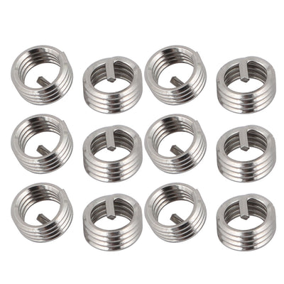 Harfington #10-32x0.19" 304 Stainless Steel Helical Coil Wire Thread Insert 12pcs