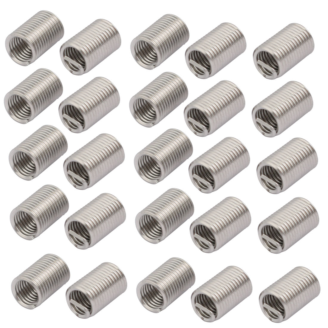 Harfington #10-32x0.57" 304 Stainless Steel Helical Coil Wire Thread Insert 25pcs