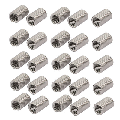 Harfington 5/16-18x0.952" 304 Stainless Steel Helical Coil Wire Thread Insert 25pcs