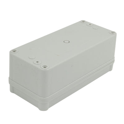 Harfington 180mm x 80mm x 70mm Electronic ABS Plastic DIY Junction Box Enclosure Case Gray