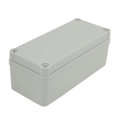 Harfington 180mm x 80mm x 70mm Electronic ABS Plastic DIY Junction Box Enclosure Case Gray