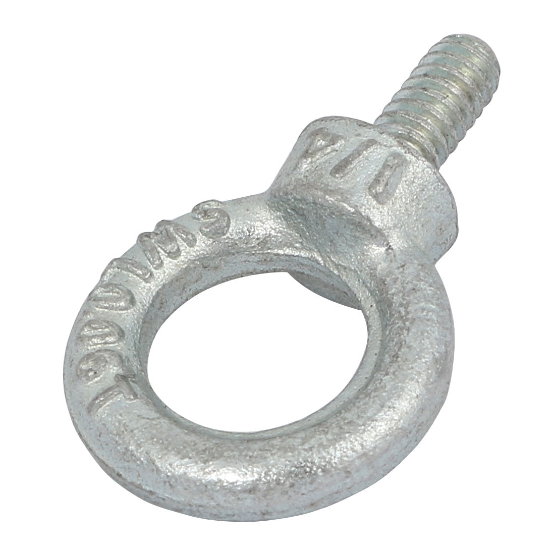 Harfington 1/4"-20 UNC Thread C15 Carbon Steel Zinc Plated Lifting Eye Bolt 5pcs