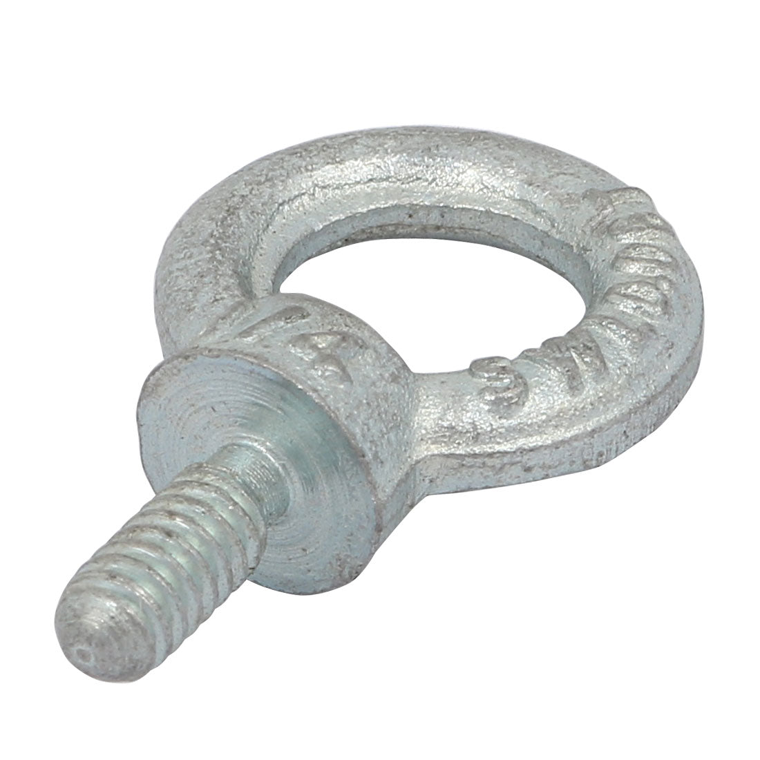 Harfington 1/4"-20 UNC Thread C15 Carbon Steel Zinc Plated Lifting Eye Bolt 10pcs