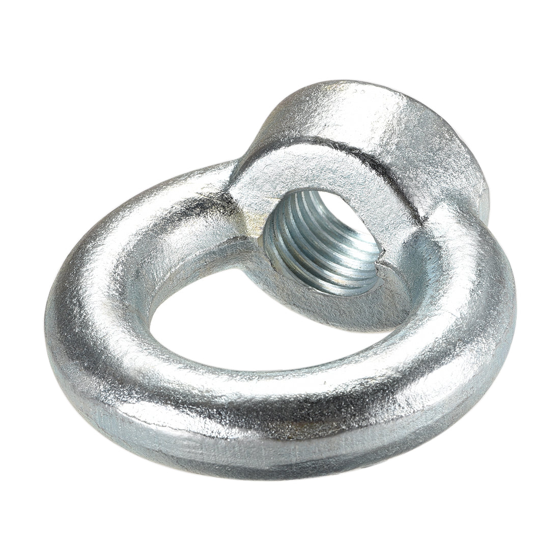 Harfington M27 Thread C15 Carbon Steel Zinc Plated DIN582 Lifting Eye Bolt Nut