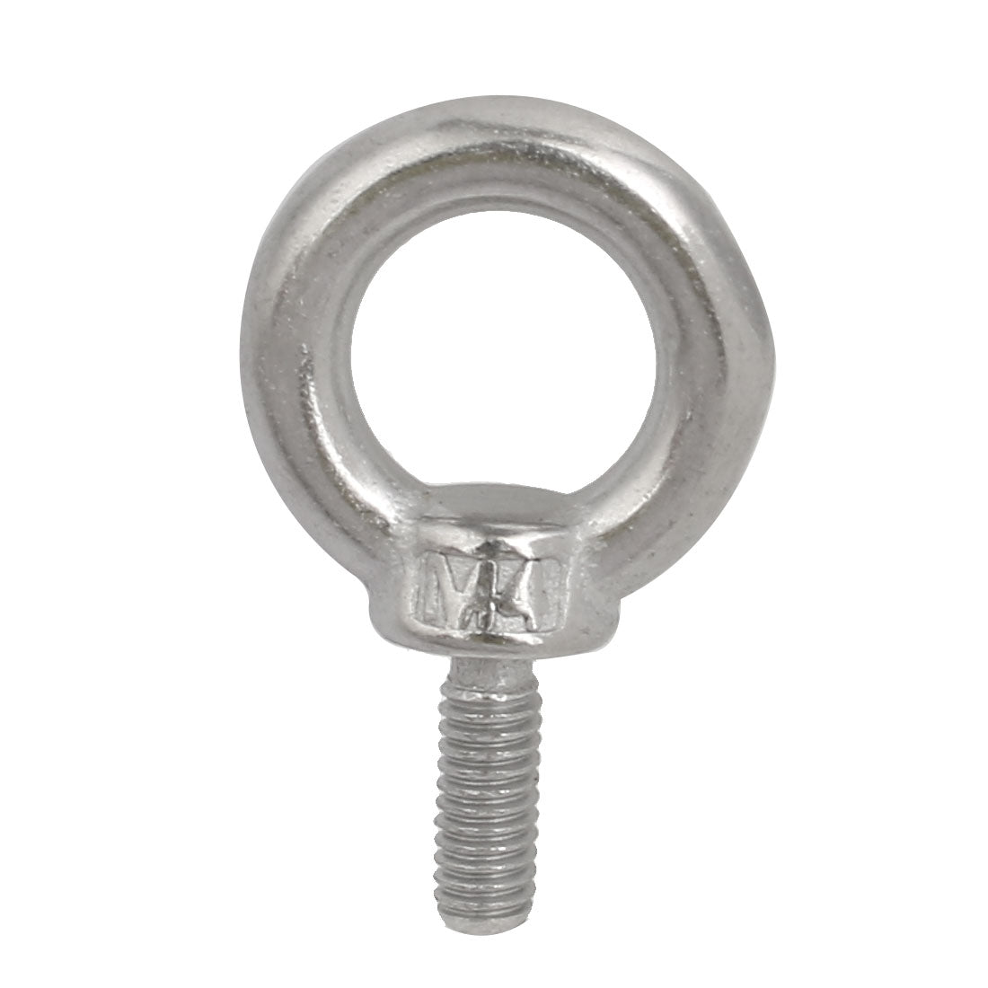 Harfington 5 Pcs M4x11mm Thread 11mm Inside Dia 19mm Outside Dia 304 Stainless Steel Lifting Eye Bolt