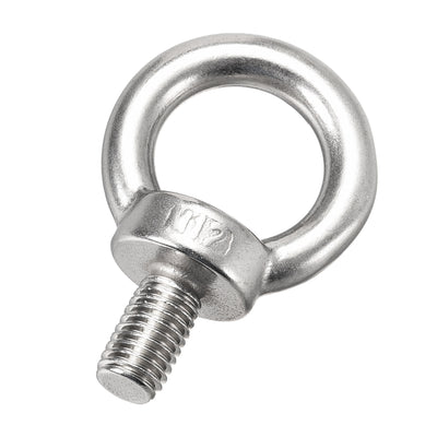 Harfington Lifting Eye Bolt M x mm Male Thread 316 Stainless Steel for Hanging, Pack of 2