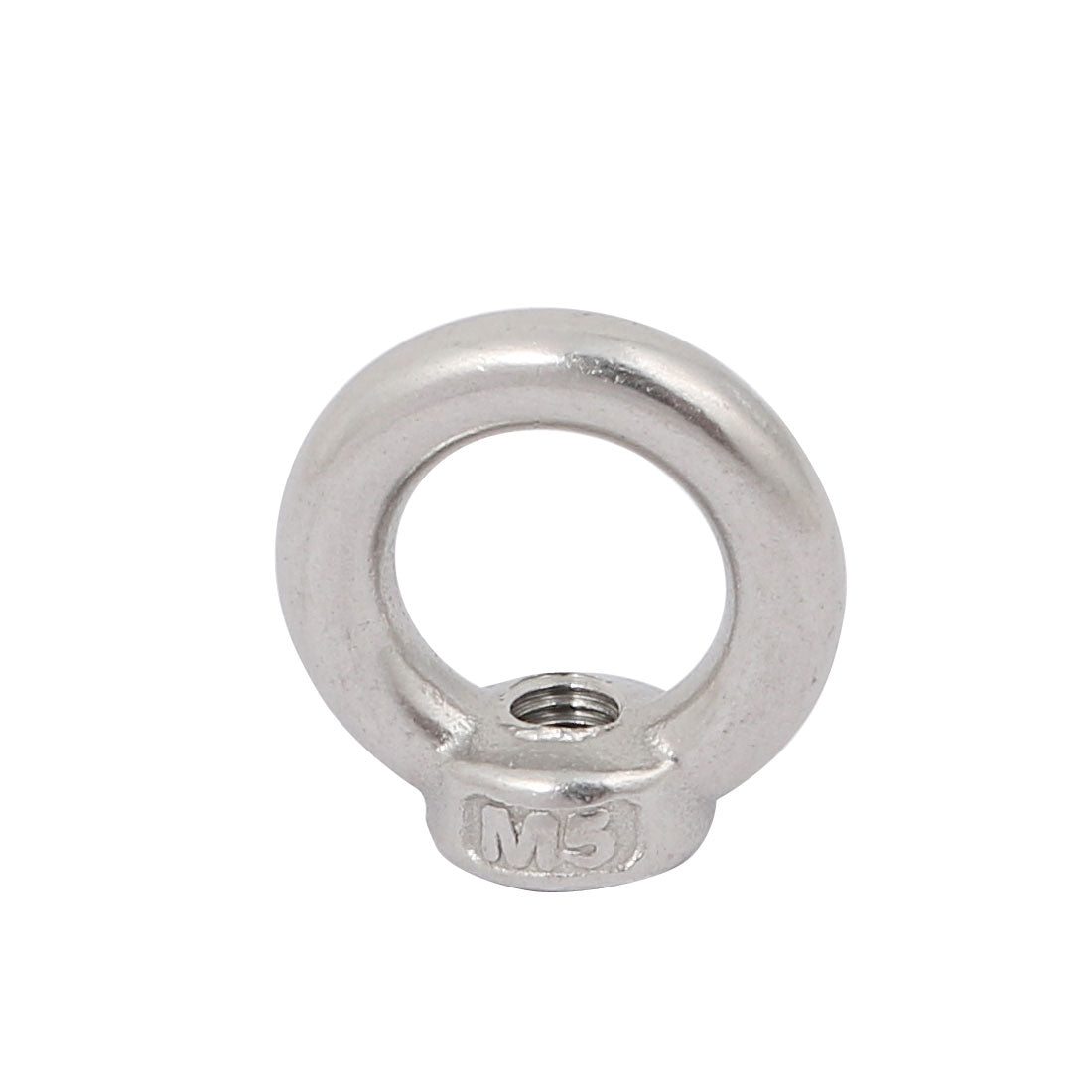Harfington M5 Female Thread 304 Stainless Steel Ring Shaped Lifting Eye Nut 10pcs