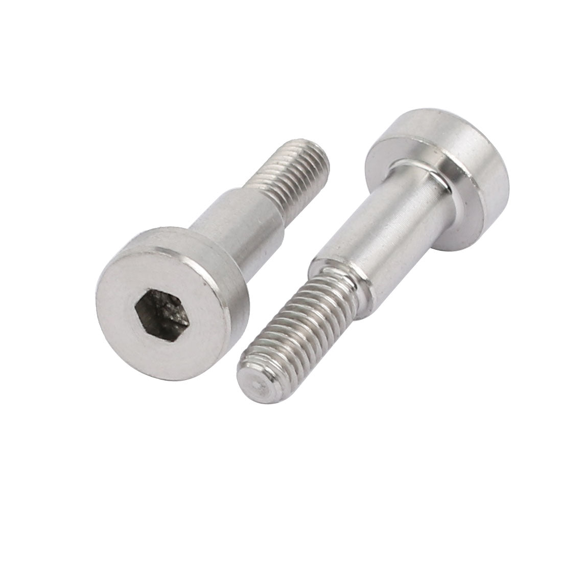 Harfington 5pcs 304 Stainless Steel Shoulder Bolt 5mm Shoulder Dia 10mm Shoulder Length M4 Thread
