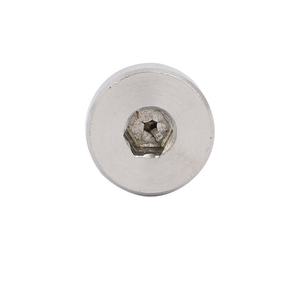 Harfington 10pcs 304 Stainless Steel Hex Socket Shoulder Bolt 6mm Shoulder Dia 60mm Shoulder Length M5 Thread