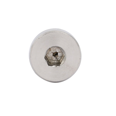 Harfington 10pcs 304 Stainless Steel Hex Socket Shoulder Bolt 8mm Shoulder Dia 4mm Shoulder Length M6 Thread