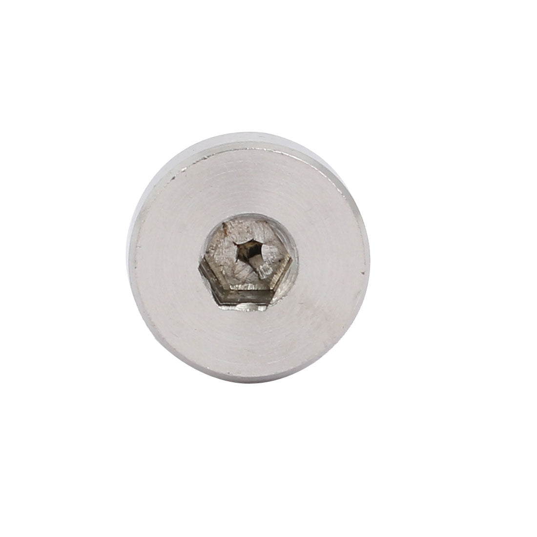 Harfington 10pcs 304 Stainless Steel Hex Socket Shoulder Bolt 8mm Shoulder Dia 6mm Shoulder Length M6 Thread