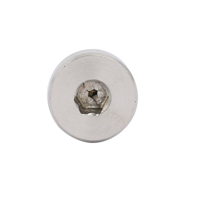 Harfington 10pcs 304 Stainless Steel Hex Socket Shoulder Bolt 8mm Shoulder Dia 6mm Shoulder Length M6 Thread