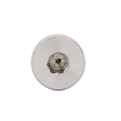 Harfington 10pcs 304 Stainless Steel Hex Socket Shoulder Bolt 8mm Shoulder Dia 8mm Shoulder Length M6 Thread