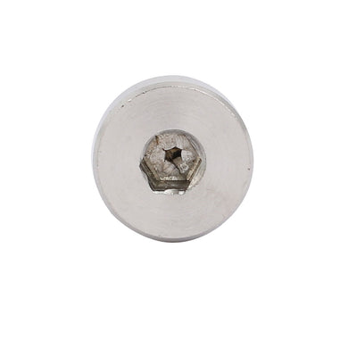 Harfington 304 Stainless Steel Hex Socket Shoulder Bolt 10mm Shoulder Dia 12mm Shoulder Length M8 Thread 10pcs