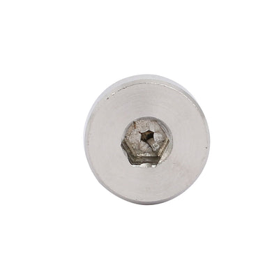 Harfington 304 Stainless Steel Hex Socket Shoulder Bolt 12mm Shoulder Dia 16mm Shoulder Length M10 Thread 2PCS